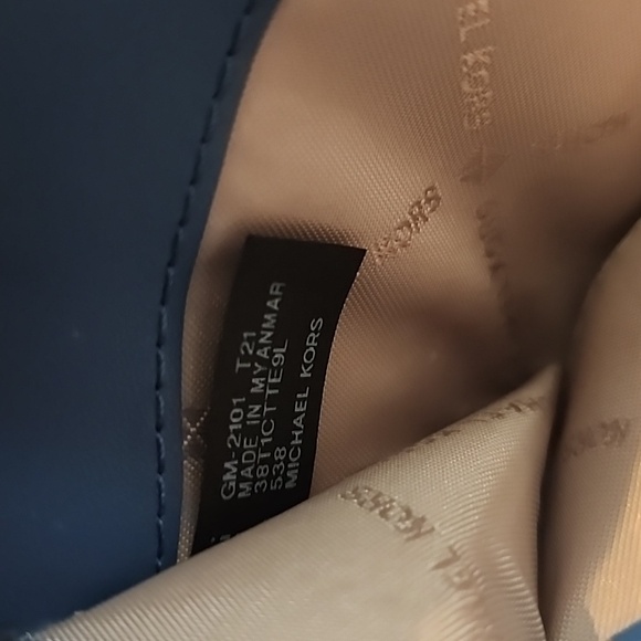 Michael Kors Jet Set Women's Wallet Blue - Picture 7 of 11